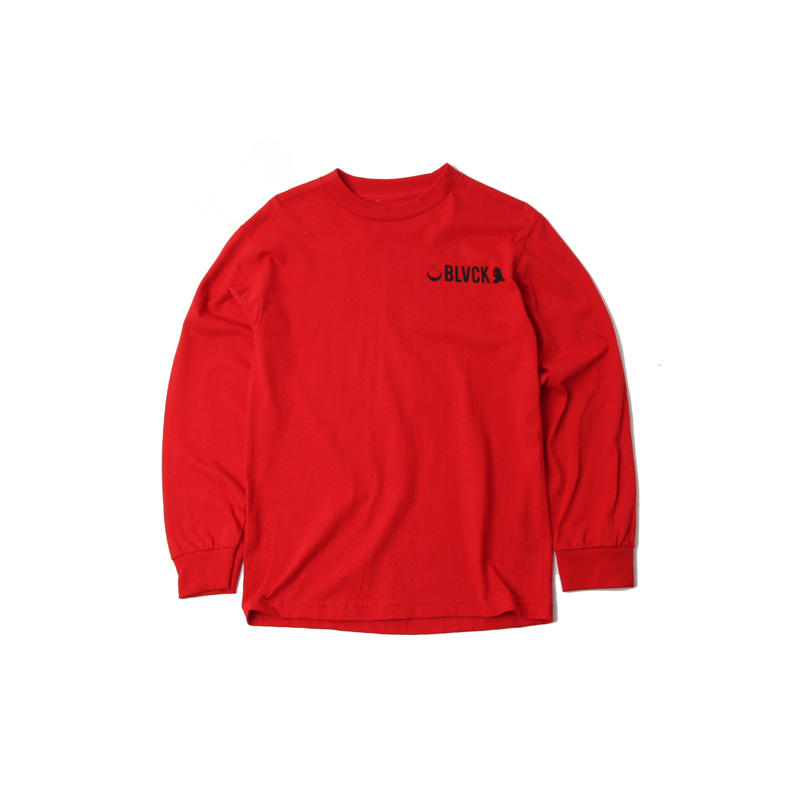 CHESS L/S TEE (RED)