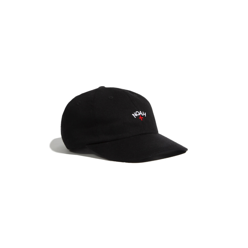 CORE LOGO 6 PANEL CAP (BLACK)