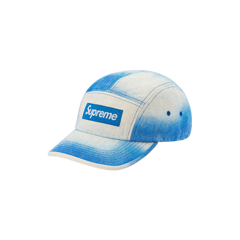 SPRAY CANVAS CAMP CAP (BLUE)