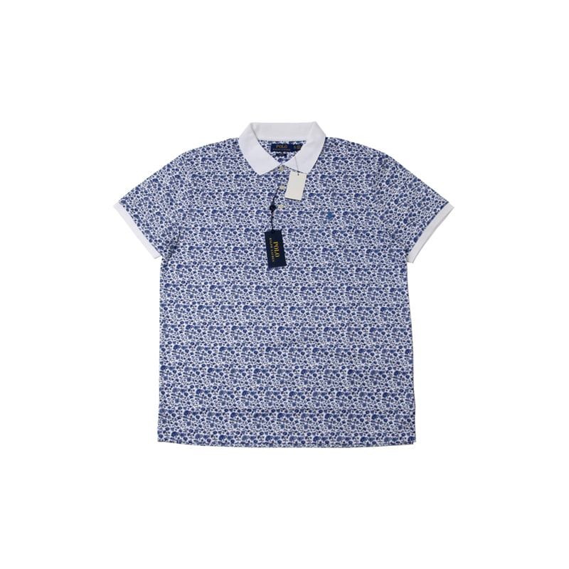 CLASSIC SRL POLO TEE SLIM FIT (NAVY FLORAL)