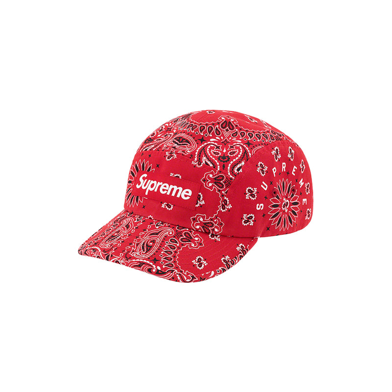 BANDANA CAMP CAP (RED)