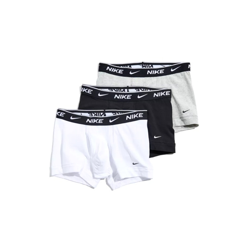 EVERYDAY COTTON STRETCH TRUNK 3PACK (WHITE/GREY/BLACK)