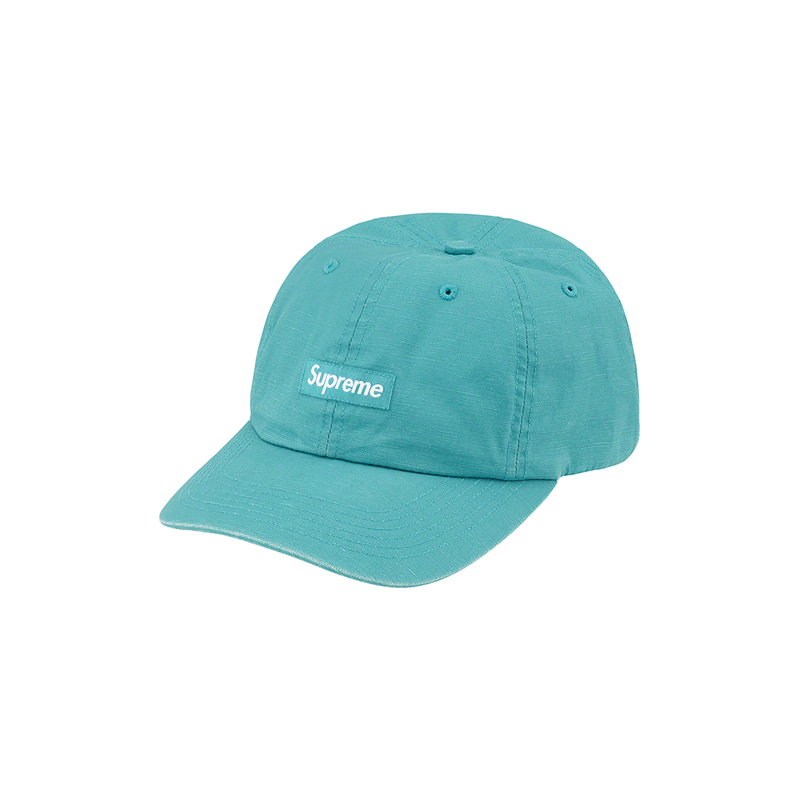SMALL BOX COATED LINEN 6 PANEL (TEAL)