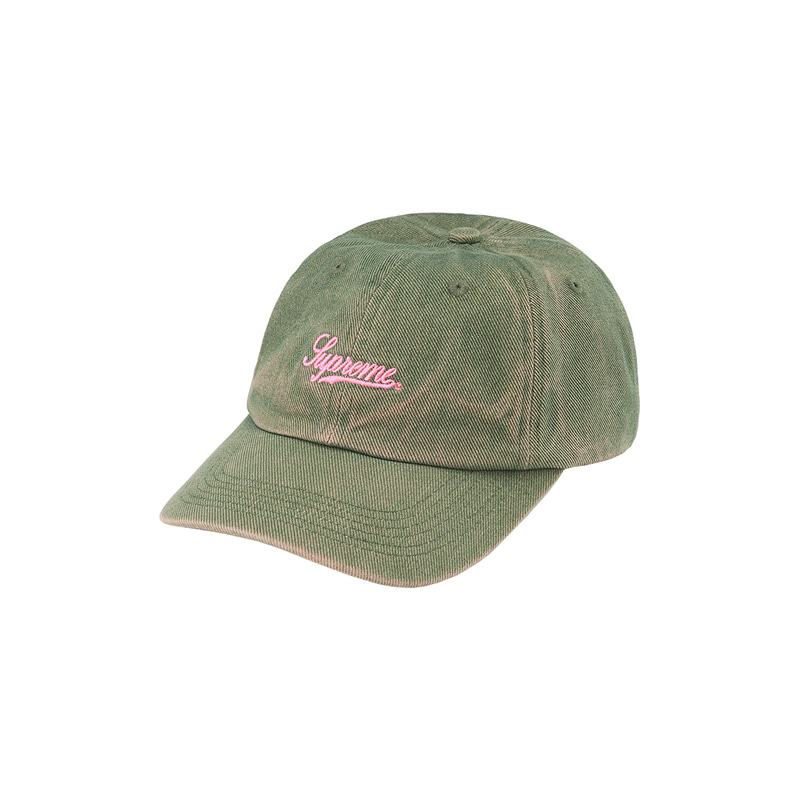 WASHED TWILL 6 PANEL (GREEN)