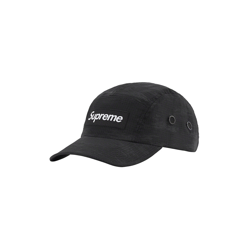 BROKEN CAMO CAMP CAP (BLACK)