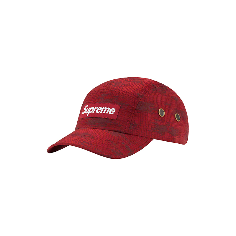 BROKEN CAMO CAMP CAP (RED)
