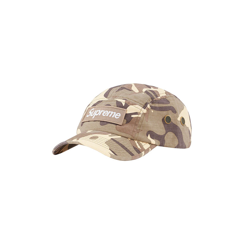 MILITARY CAMP CAP (STONE CAMO)