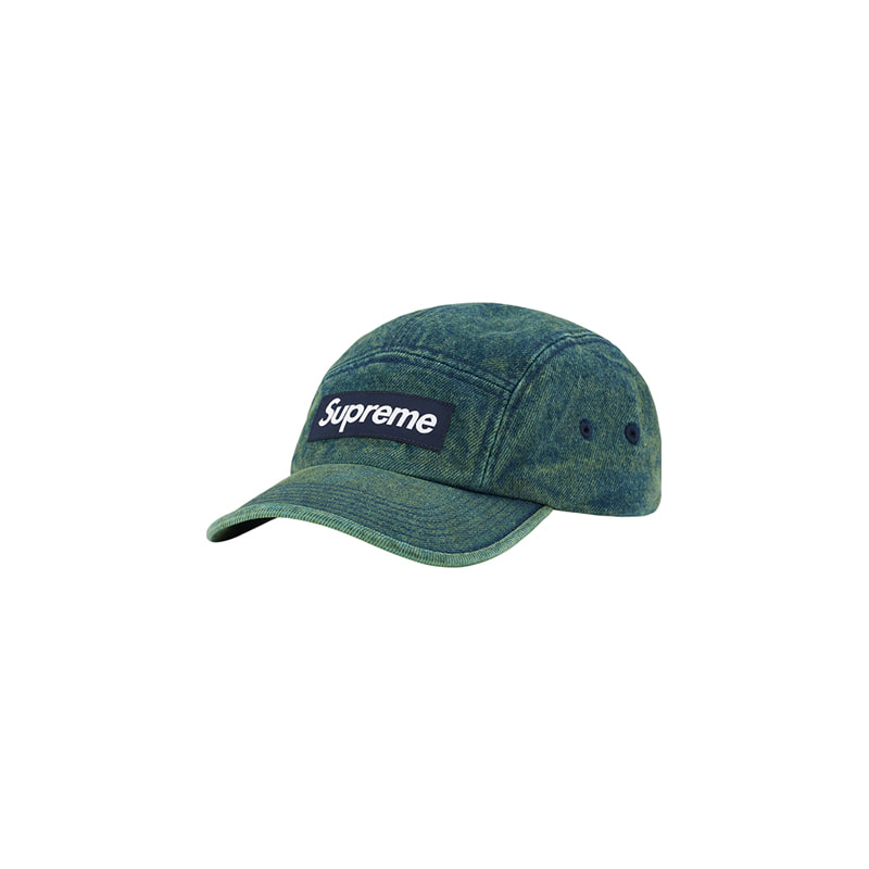 DENIM CAMP CAP (OVERDYED GREEN)