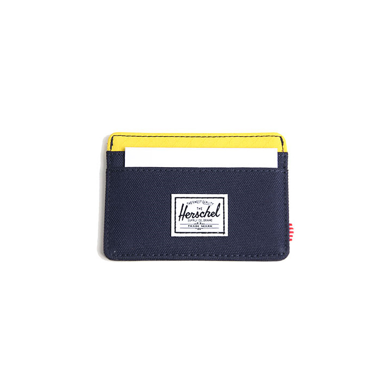 CARD CASE (NAVY/YELLOW)