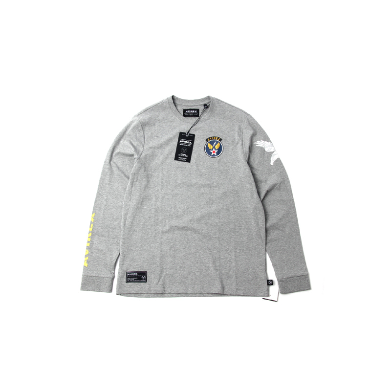 OFFICIAL L/S TEE (HEATHER GREY)