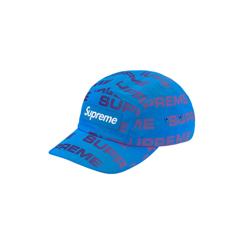 REACTIVE PRINT CAMP CAP (BLUE)
