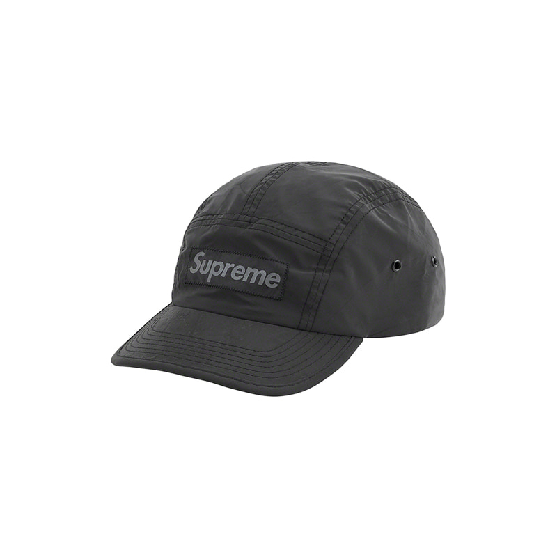 REFLECTIVE DYED CAMP CAP (BLACK)