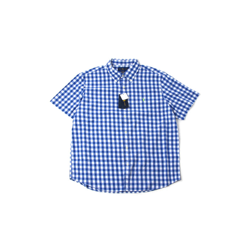 CLASSIC SRL S/S SHIRTS CLASSIC FIT (BLUE CHECK)