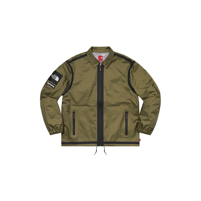 SUPREME X THE NORTH FACE SUMMIT SERIES OUTER TAPE SEAM COACHES JACKET (OLIVE)