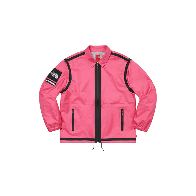 SUPREME X THE NORTH FACE SUMMIT SERIES OUTER TAPE SEAM COACHES JACKET (PINK)