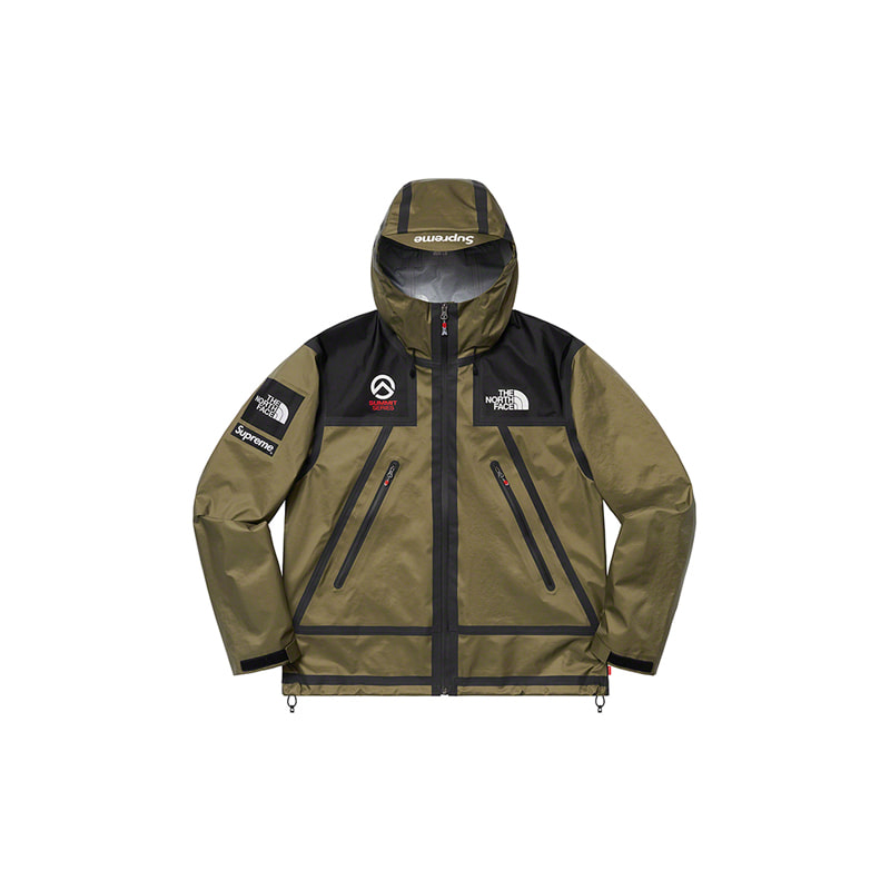 SUPREME X THE NORTH FACE SUMMIT SERIES OUTER TAPE SEAM JACKET (OLIVE)