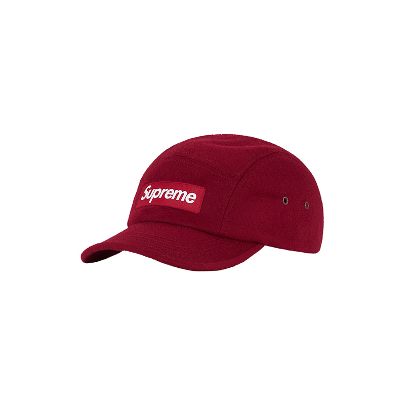 WOOL CAMP CAP (RED)
