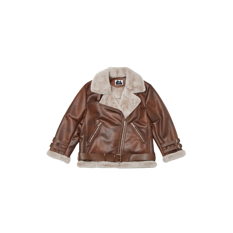 B-5 DOUBLE FAUX MUSTANG (BROWN)