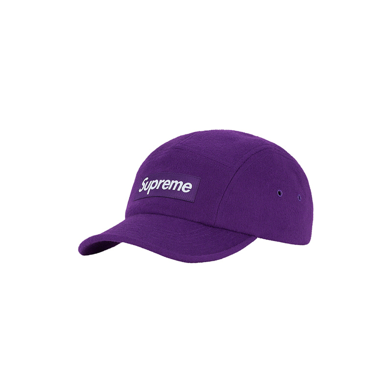 WOOL CAMP CAP (PURPLE)