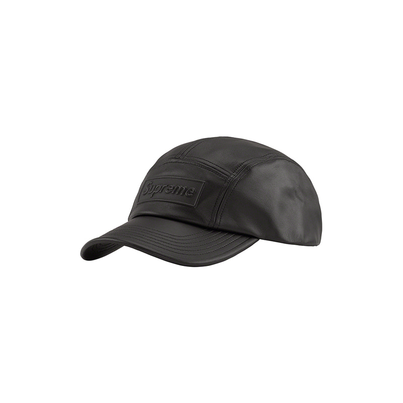 GORE-TEX LEATHER CAMP CAP (BLACK)