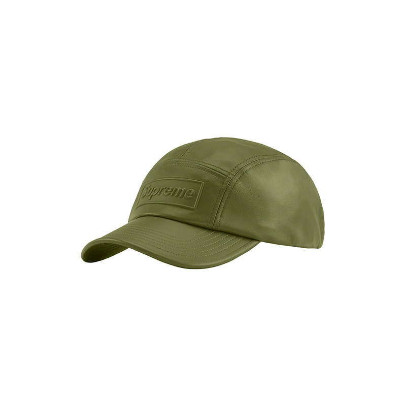 GORE-TEX LEATHER CAMP CAP (OLIVE)