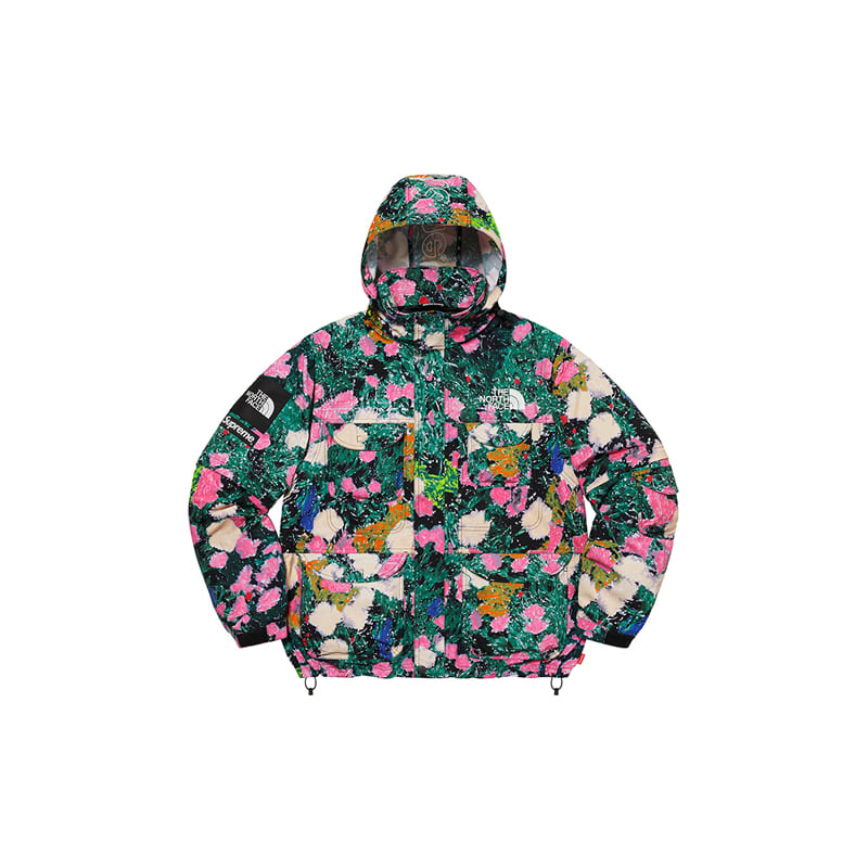 SUPREME X THE NORTH FACE TREKKING CONVERTIBLE JACKET (FLOWERS)