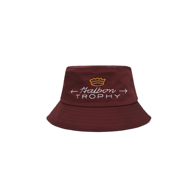 TROPHY BUCKET HAT (BURGUNDY)