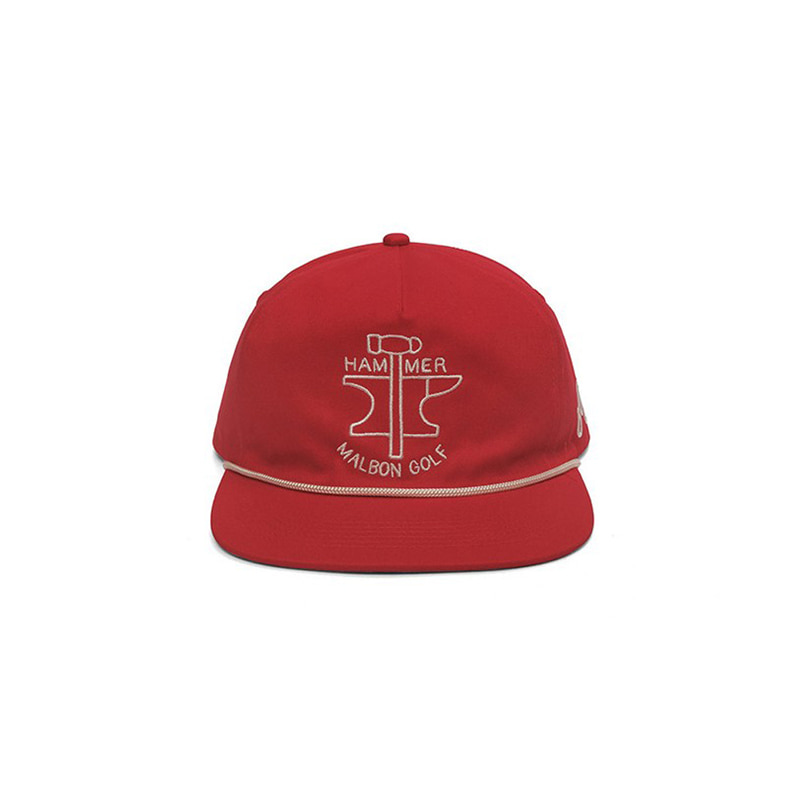 HAMMER ROPE HAT (RED)