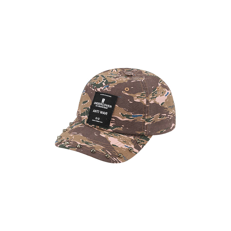 SUPREME X UNDERCOVER STUDDED 6-PANEL (BROWN CAMO)