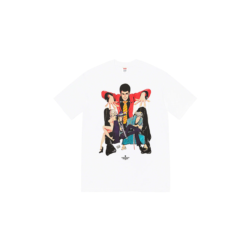 SUPREME X UNDERCOVER LUPIN TEE (WHITE)