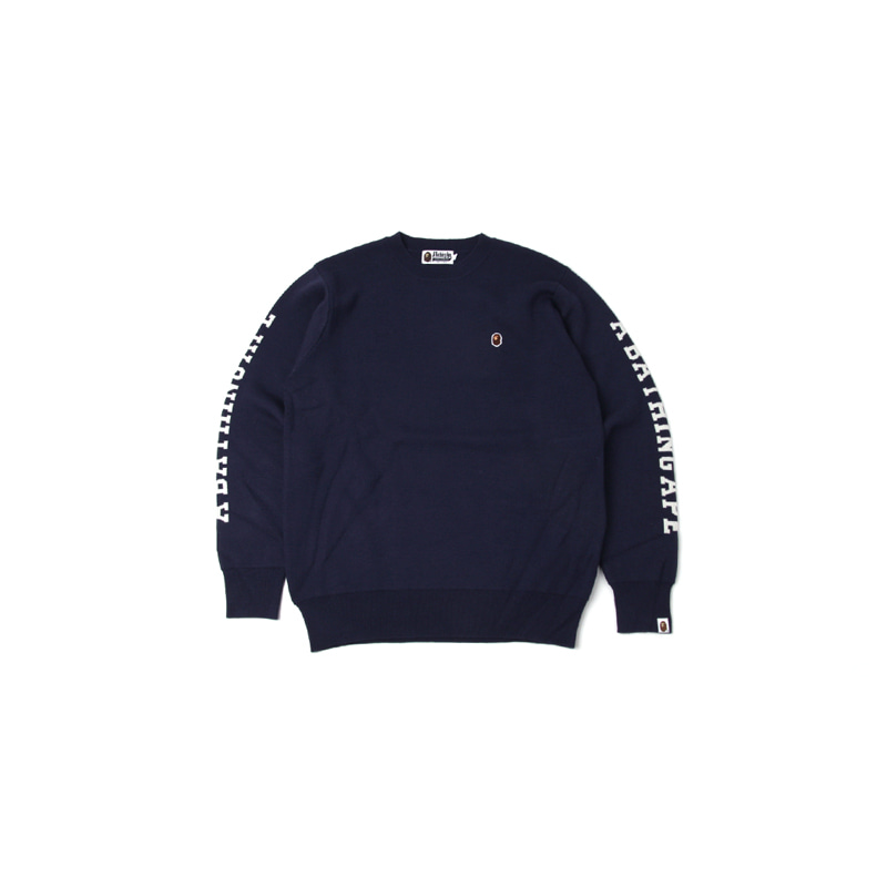ONE POINT SWEATER (NAVY)