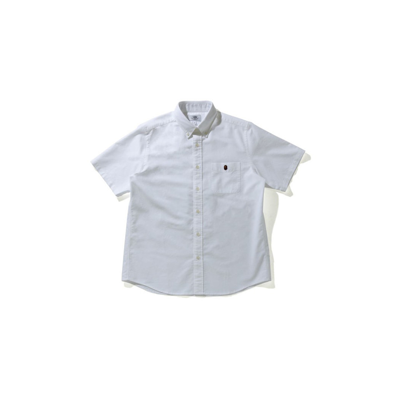 LOOSE FIT S/S SHIRT (WHITE)