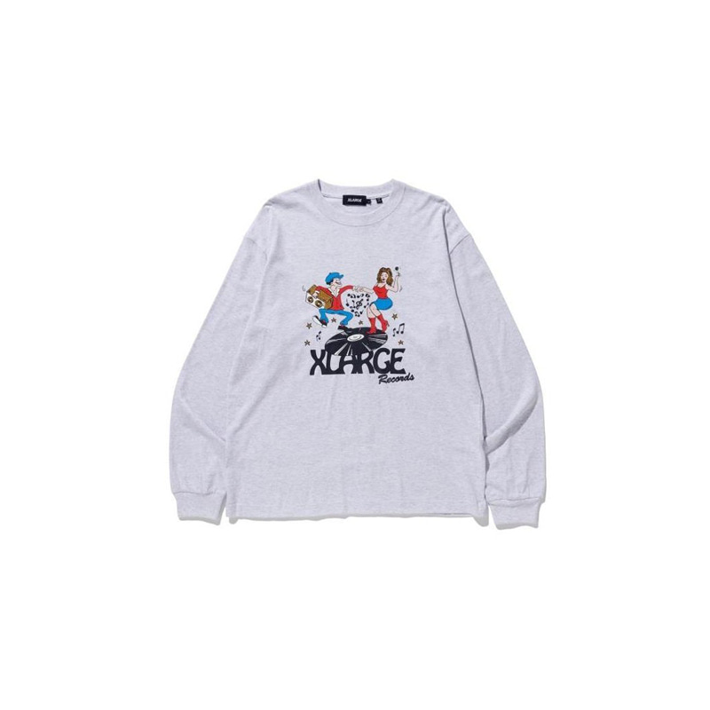 OLD DAYS L/S TEE (GREY)